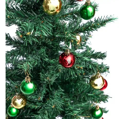 Árbol de Navidad 120 cm + Kit Completo de Decoración