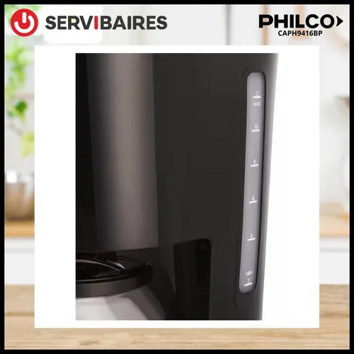 Cafetera de Filtro Philco 1,5L (750W) – Modelo CAPH9416BP