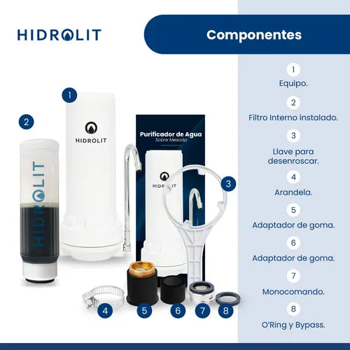 Purificador De Agua Hidrolit Senic Out Classic - Blanco