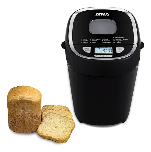 Horno De Pan Atma 550w 900 Grs Display Lcd