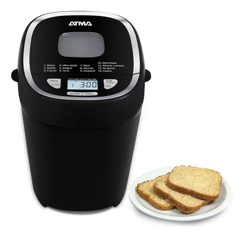Horno De Pan Atma 550w 900 Grs Display Lcd